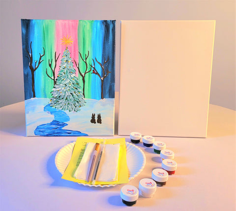 Holiday Wonder Acrylic Painting Kit 