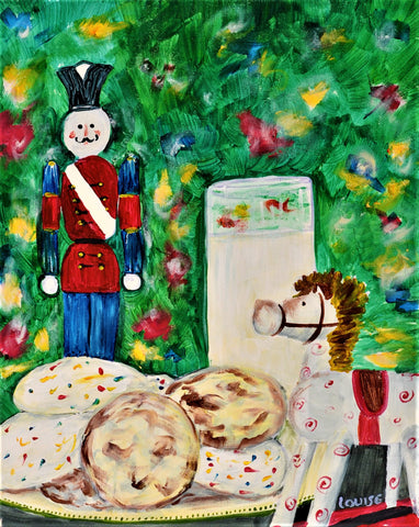 Milk and Cookies Acrylic Painting Kit 