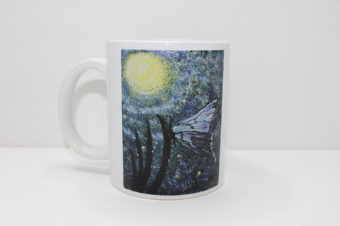 butterfly tranquility - mug