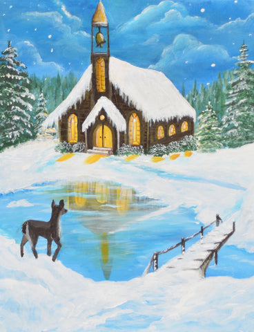 paint by colors - reflections acrylic painting kit paint by colors kit